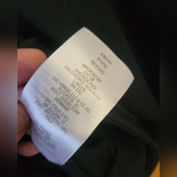 Moto- style cropped jacket- purchased from QVC. Never worn! - Picture 8 of 9